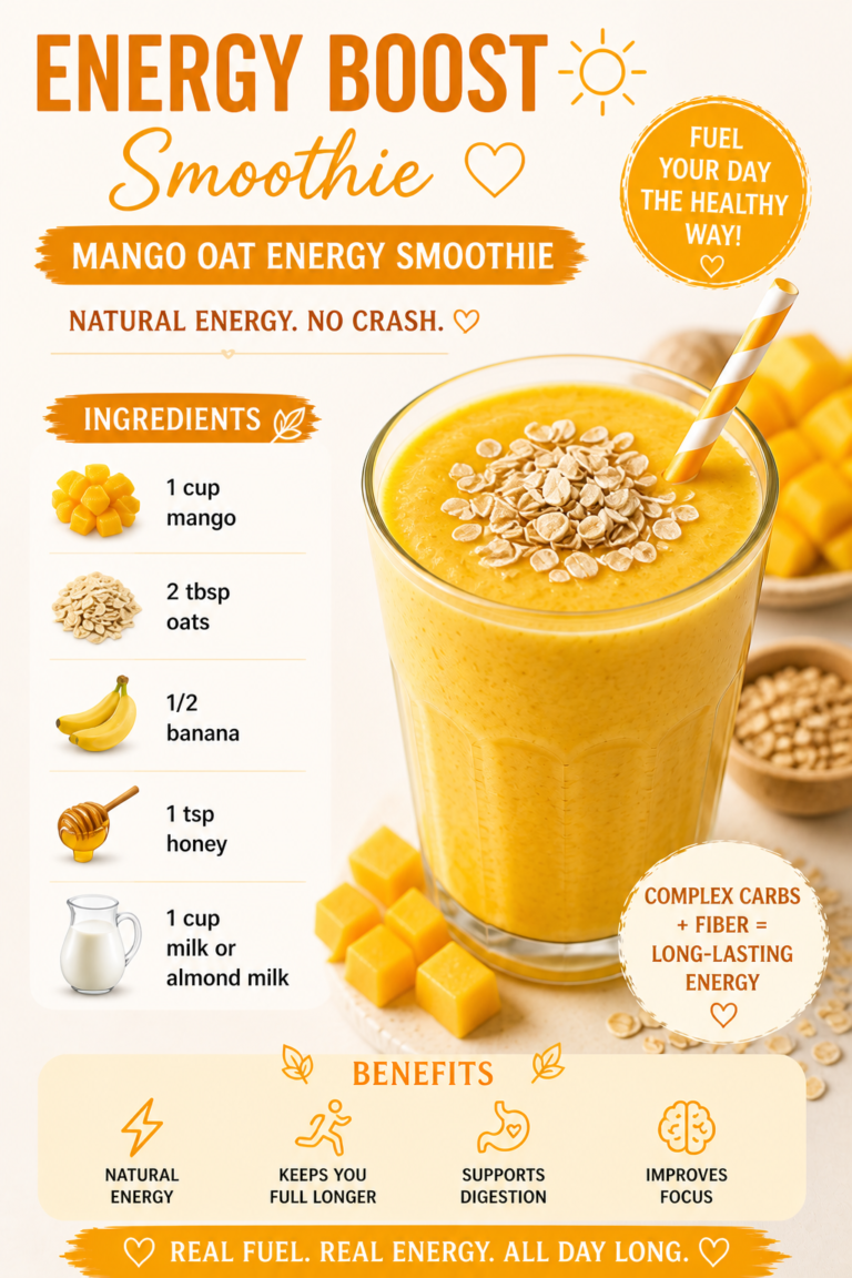 ☀️ Energy Boost Smoothie