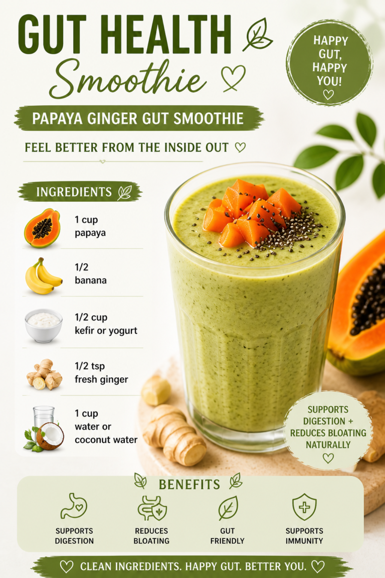 🌿 Gut Health Smoothie