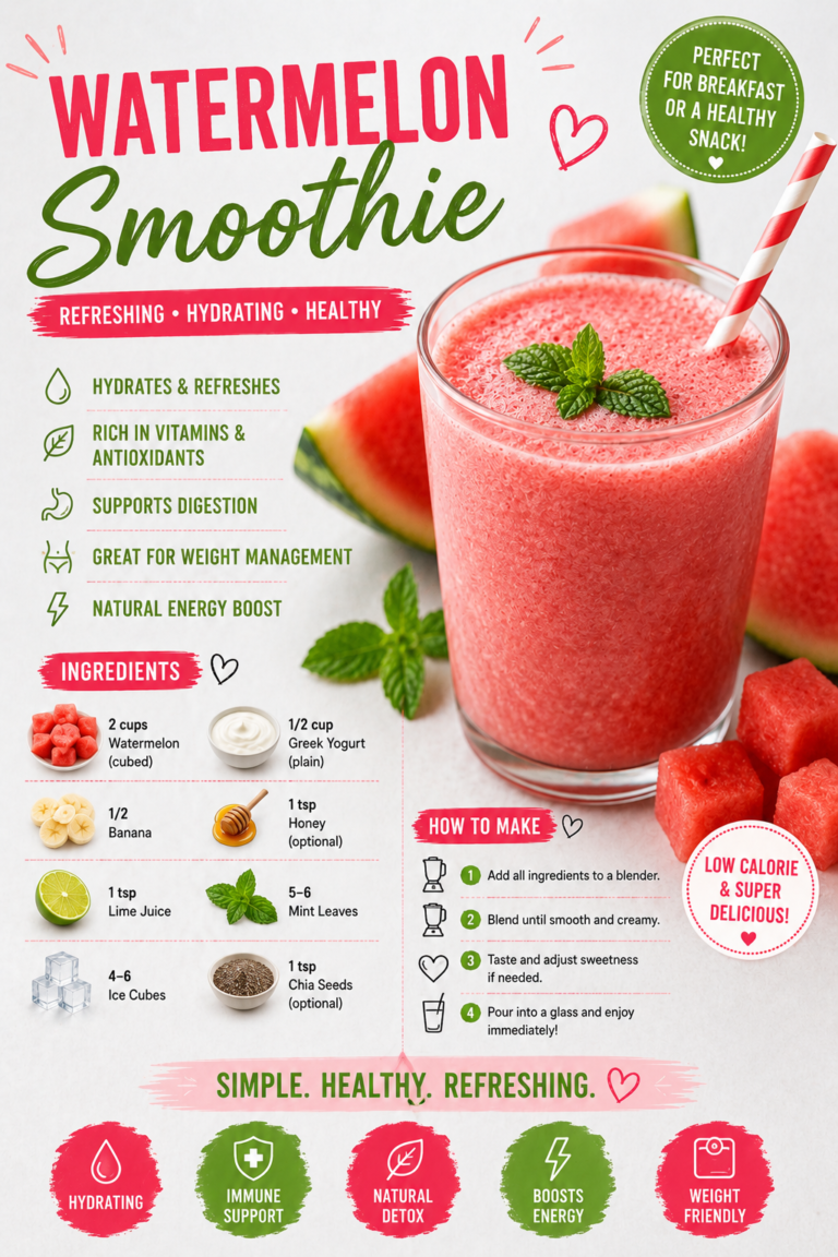 🍉 Watermelon Smoothie