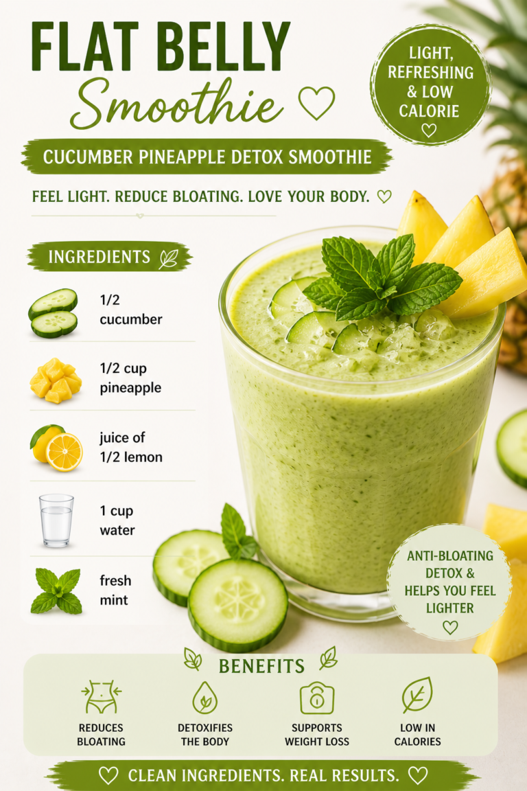 🥒 Flat Belly Smoothie